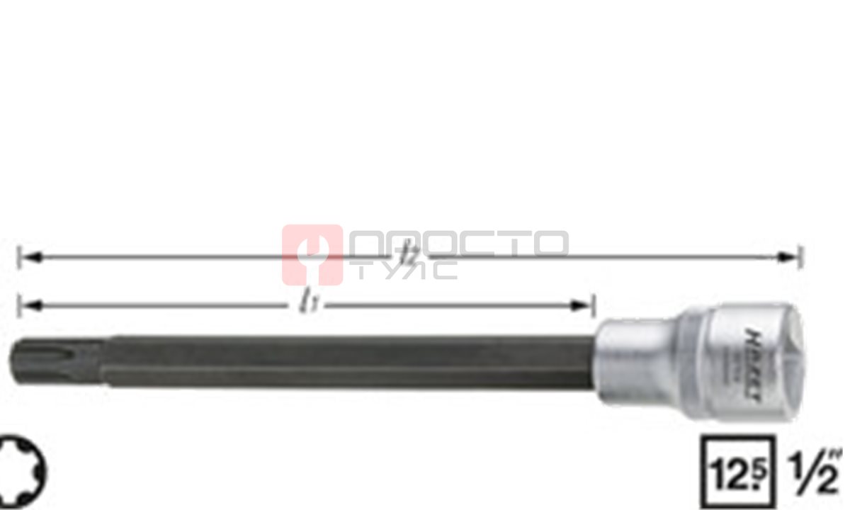  HAZET Спецключ для головки блока VW и Audi 1/2