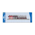  1/4” комплект торцевых головок 2509SR мни (0)