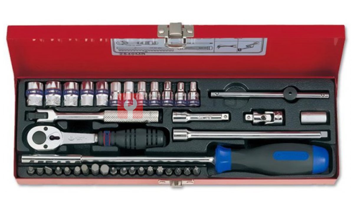  1/4” комплект  торцевых головок 2540MR (0)