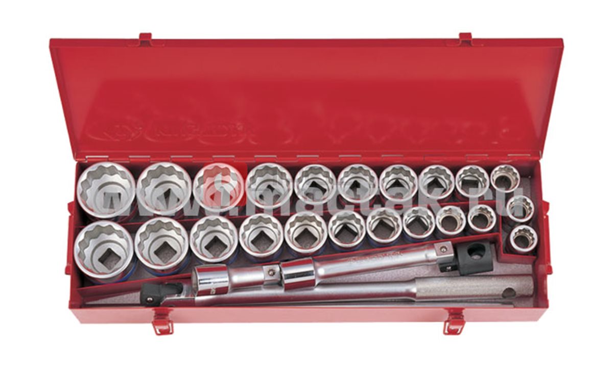  3/4” комплект  торцевых головок 6226CR (0)