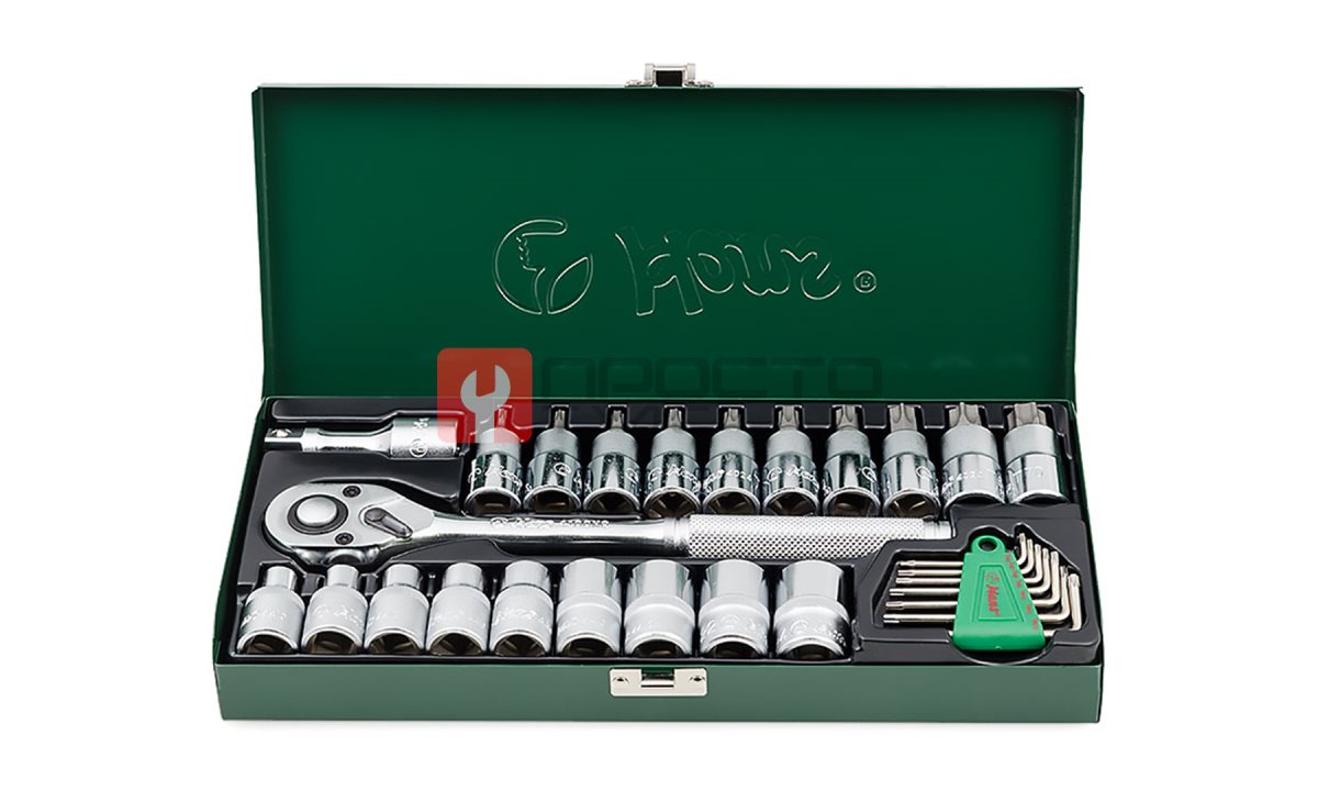  Набор шестигранников, TORX, RIBE, E-STAR Hans, 4628T (0)