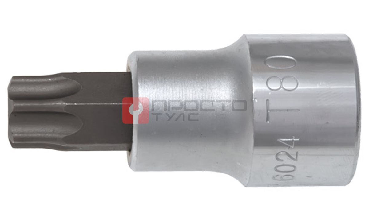  6024T80 Головка торцевая со вставкой TORX длинная (0)