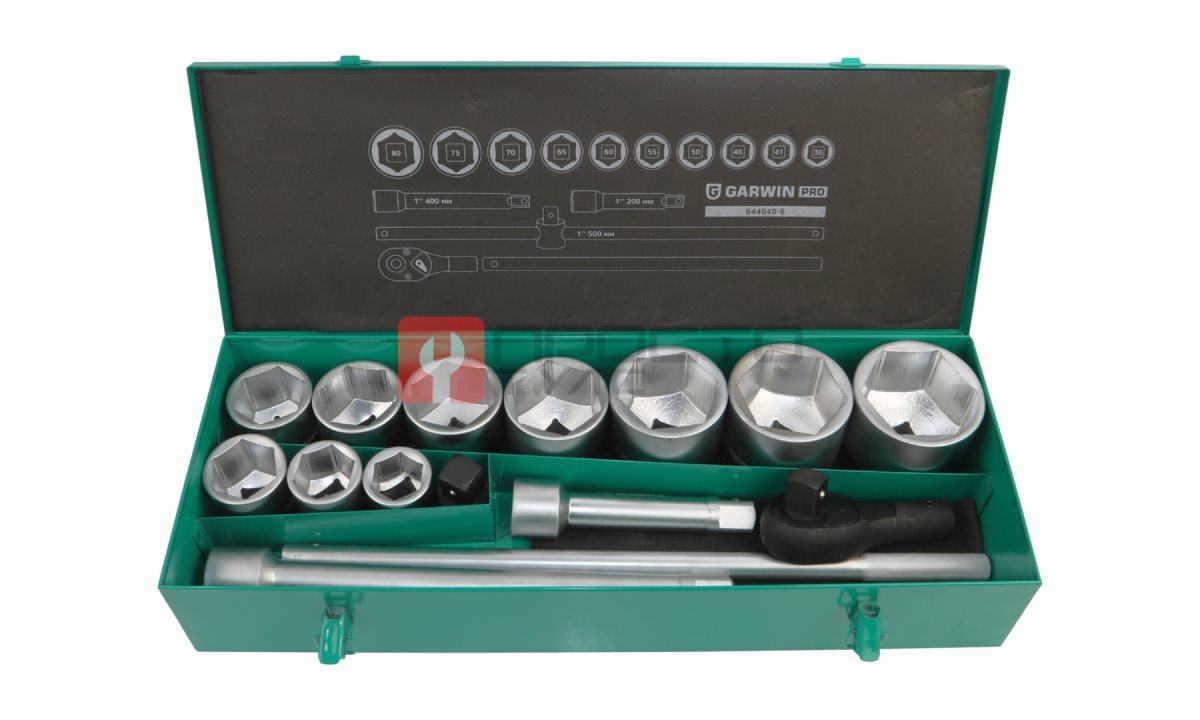  GARWIN PRO 644040-6 Набор торцевых головок 1