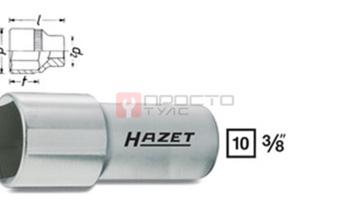  HAZET Свечная головока 880MGT (0)