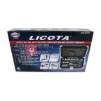  Licota ALK-0003P Набор торцевых головок 1/4