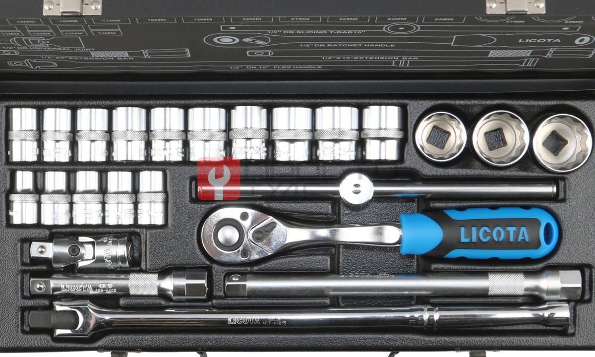  Licota ALT-5002W Набор торцевых головок 1/2