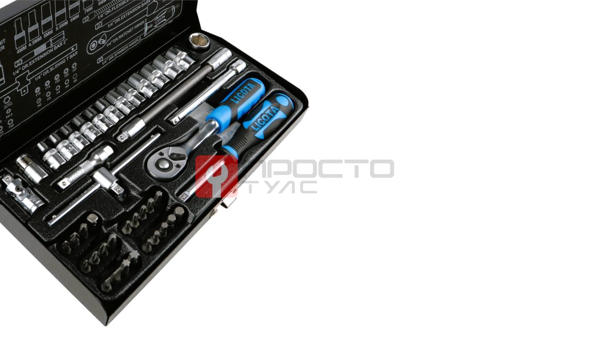  Licota ALT-5009F Набор торцевых головок 1/4