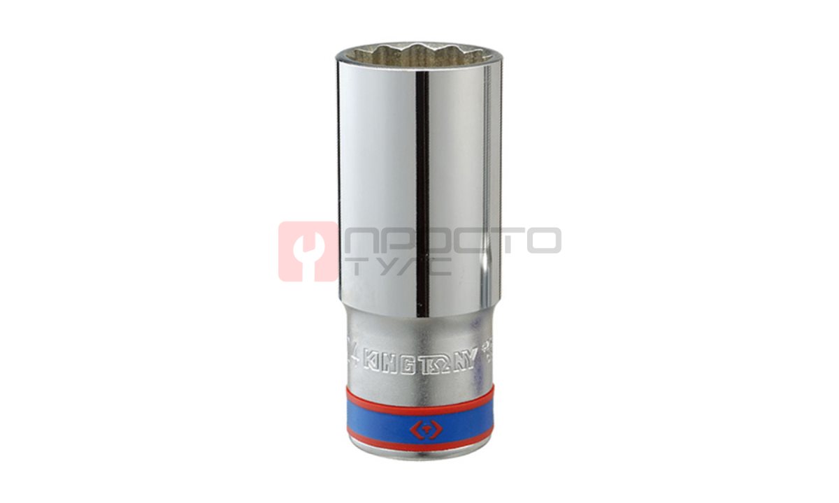  Головка торцевая глубокая king tony 423028m 1/2