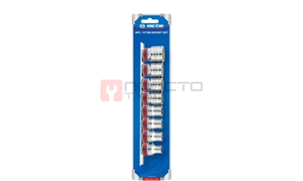  Набор торцевых головок 1/2, двенадцатигранные, 8 предметов king tony 4010sr (0)