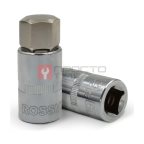  Набор головок со вставкой на держателе ROSSVIK SST0419, 1/2