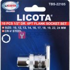  Licota TBS-22105 Набор торцевых головок 1/2