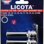  Licota TBS-23005 Набор глубоких торцевых головок 1/2