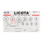  Licota TSK-20141-12 Набор торцевых головок 1