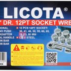  Licota TSK-20141-12 Набор торцевых головок 1