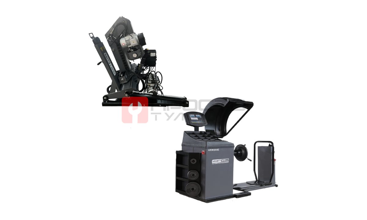  KraftWell KRW26M+KRW244E Комплект шиномонтажа МОБИЛЬНЫЙ26 (0)