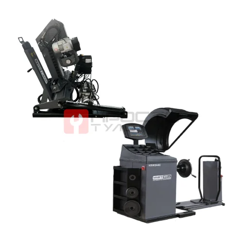 KraftWell KRW26M+KRW244E Комплект шиномонтажа МОБИЛЬНЫЙ26