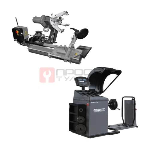 KraftWell KRW42TE+KRW244E Комплект шиномонтажа ГРУЗОВОЙ42