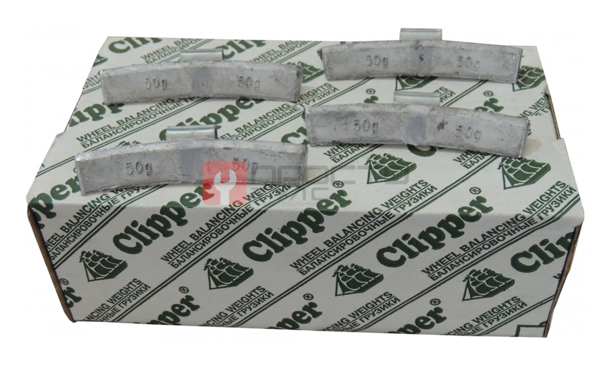  CLIPPER ГРУЗИК 0350 балансировочный для литого диска 50гр. (набор 50шт.) (0)