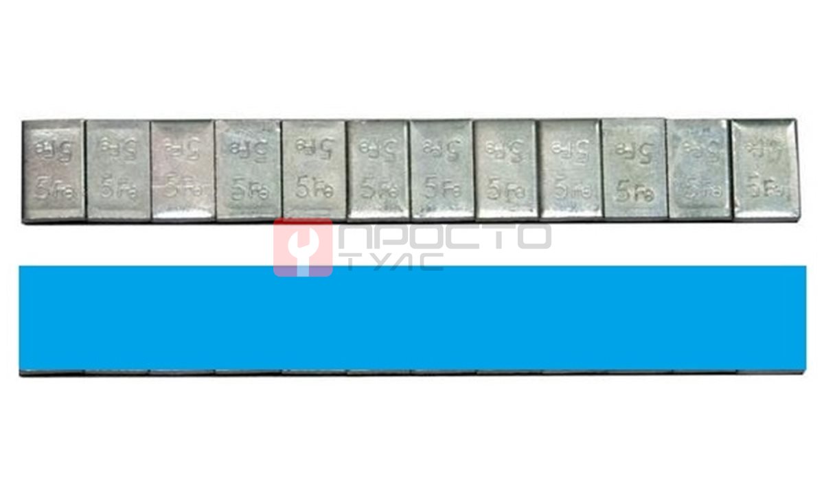  CLIPPER ГРУЗИК 0092Fe стальной на синей ленте без надписи (5гр*12шт) (0)