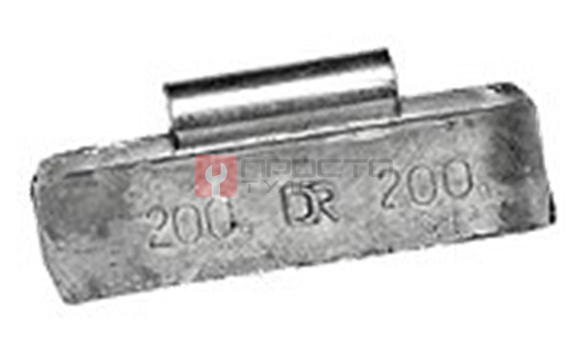  Набор грузиков для грузовых колес со скобой, 200 г, 10 шт. Clipper 010200 (0)