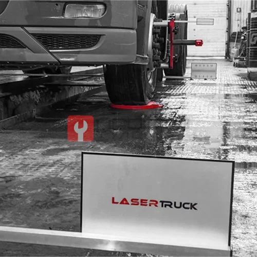Стенд для измерения углов установки колёс и осей грузовиков LaserTruck