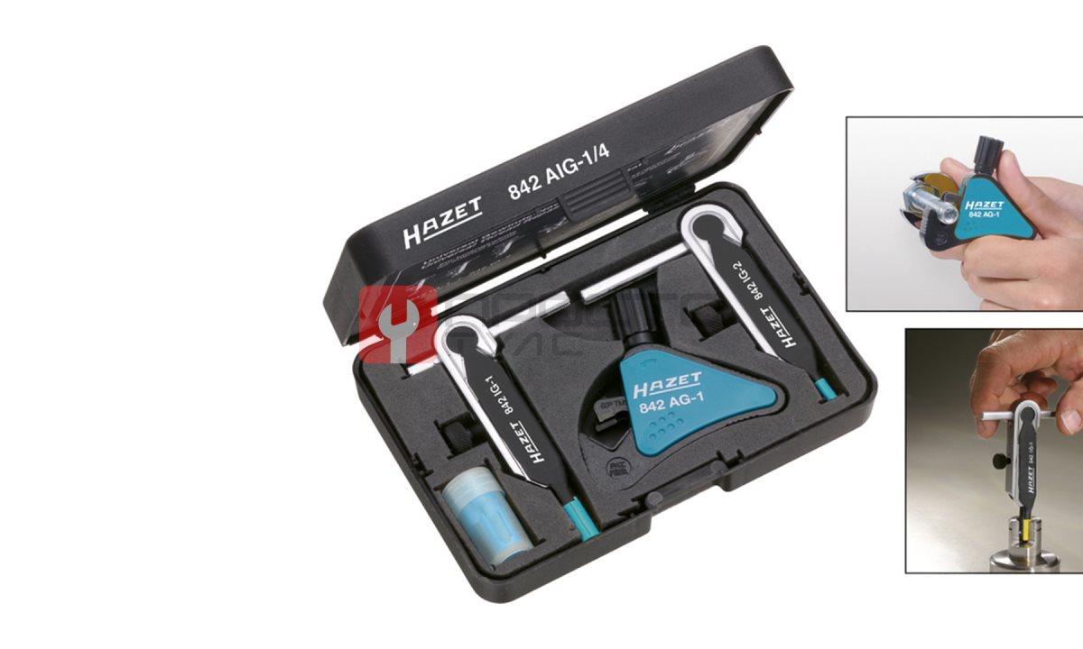  Набор для ремонта и восстановления резьбы Hazet 842AIG-1/4 (0)