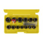  WDK-65482 Набор экстракторов для болтов и гаек с адаптером, 8-19 мм (2)