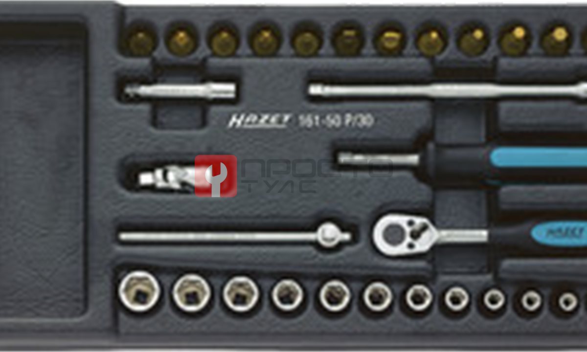  Набор торцевых головок Hazet 161-50P/30 (0)