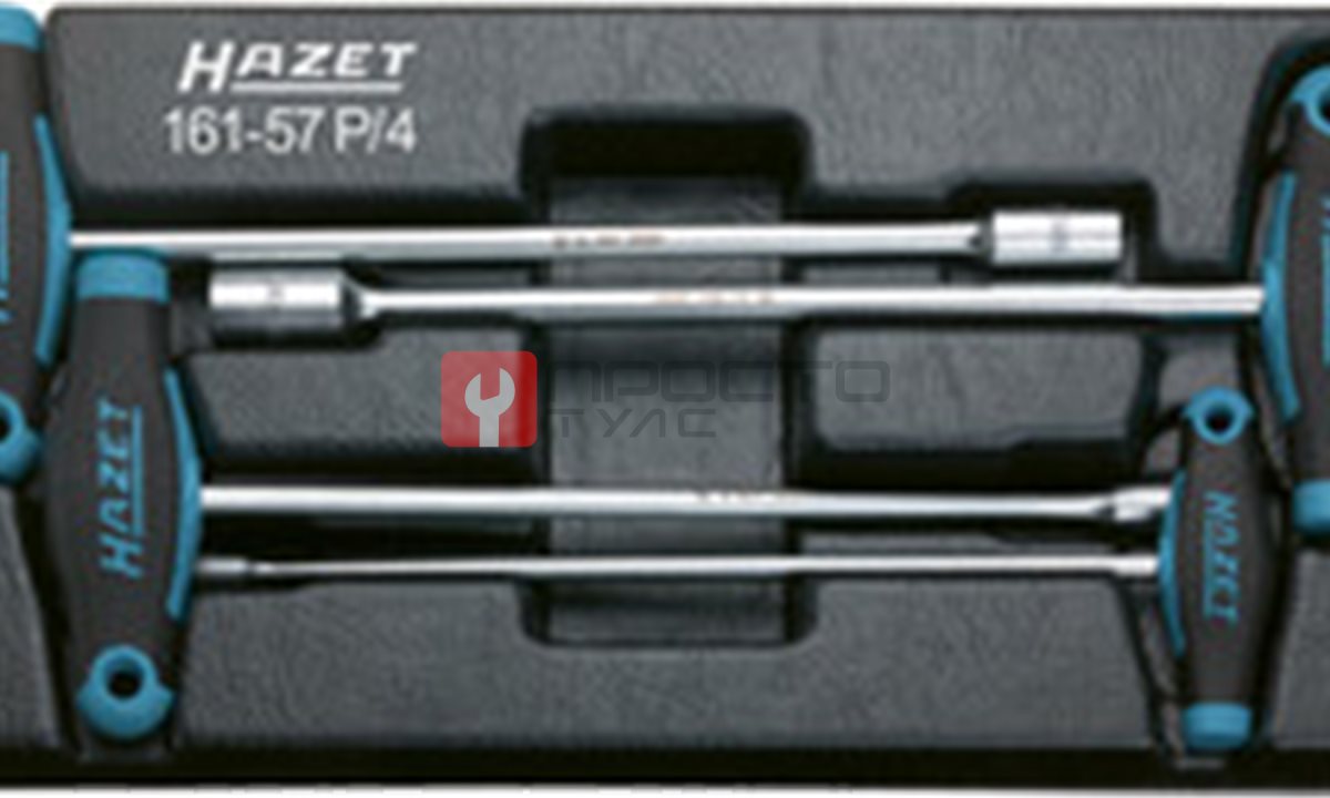  Набор отверток с внутренним шестигранником Hazet 161-57P/4 (0)