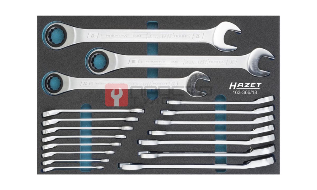  Набор ключей Hazet 163-366/18 (0)