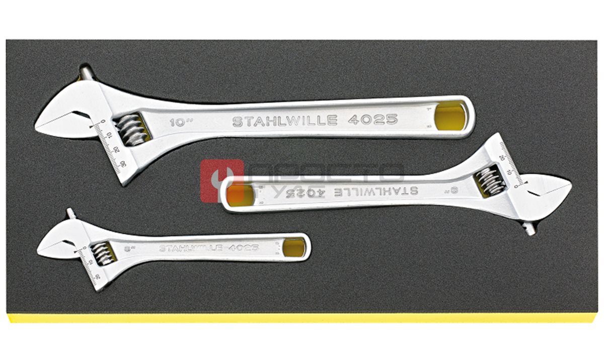  Набор гаечных ключей во вкладыше TСS, STAHLWILLE, 96838797, TCS 4025/3 (0)