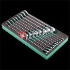  GARWIN PRO 616070 Набор ключей комбинированных 18 пр. 5,5-24 мм в ложементе EVA (2)