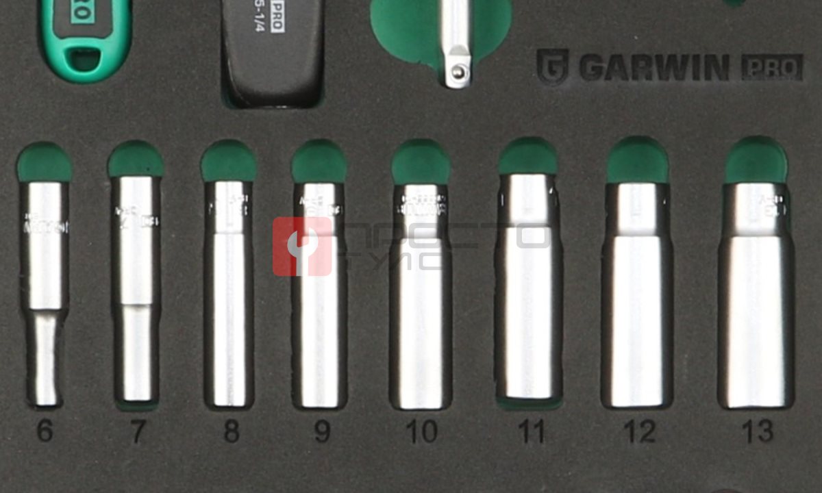  GARWIN PRO 645015 Набор торцевых головок 1/4