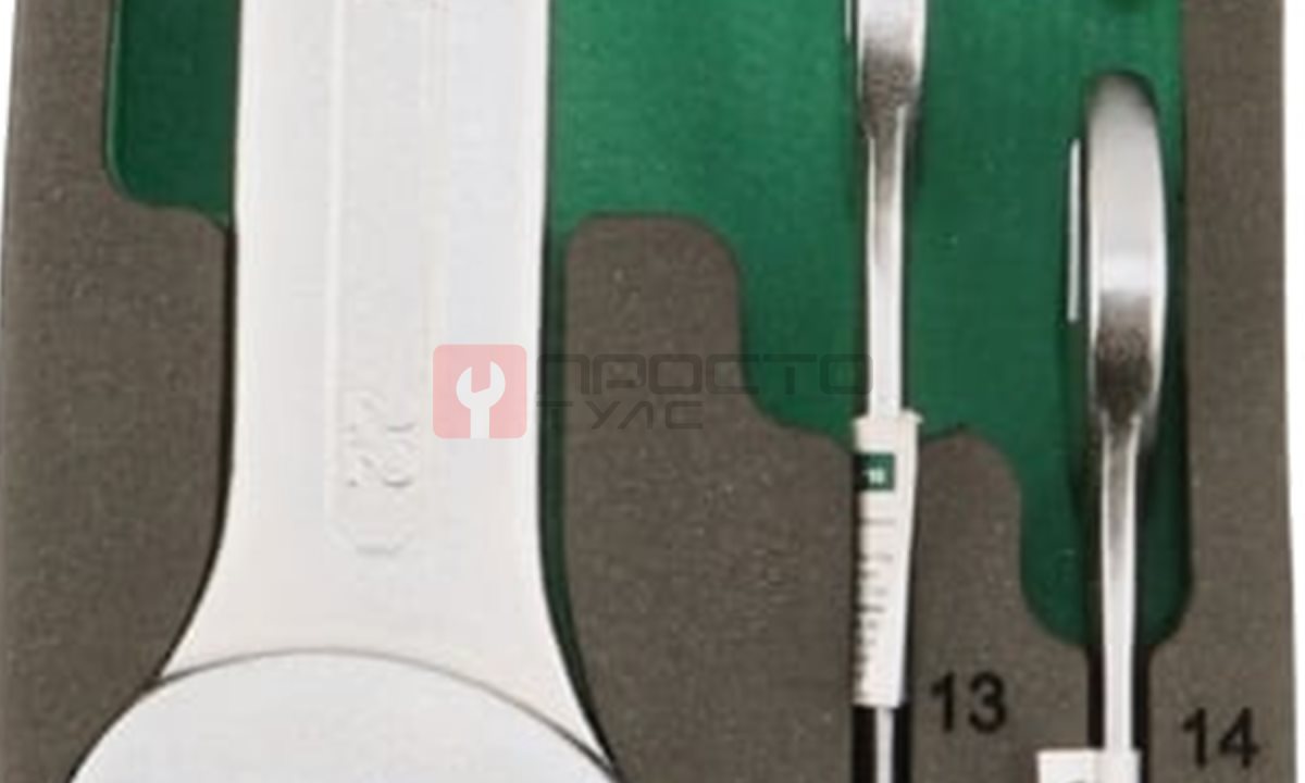  GARWIN PRO 645570 Набор ключей рожковых 6-24 мм, 6 пр. в ложементе EVA (1)