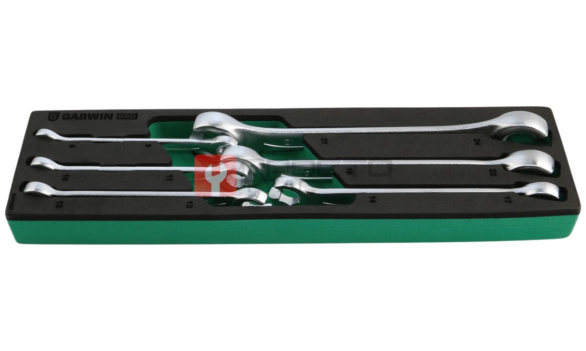  GARWIN PRO 645595 Набор ключей разрезных 6-24 мм, 6 пр. в ложементе EVA (1)