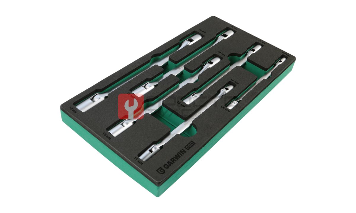  GARWIN PRO 645635 Набор ключей торцевых шарнирных 6-19 мм, 6 пр. в ложементе EVA (1)