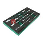  GARWIN PRO 645635 Набор ключей торцевых шарнирных 6-19 мм, 6 пр. в ложементе EVA мни (1)