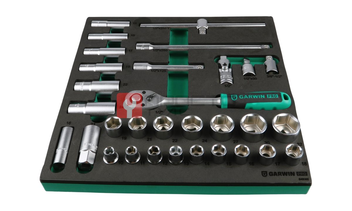  GARWIN PRO 646065 Набор торцевых головок 1/2