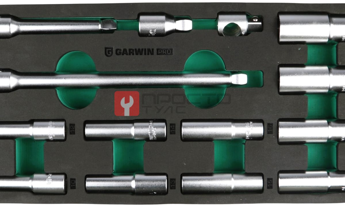  GARWIN PRO 646067 Набор торцевых головок глубоких 1/2