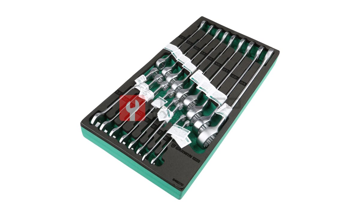  GARWIN PRO 646070 Набор ключей комбинированных 17 пр. 6-24 мм в ложементе EVA (1)