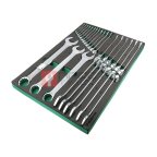  GARWIN PRO 646077 Набор ключей комбинированных 27 пр. 6-36 мм в ложементе EVA мни (1)
