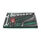  GARWIN PRO 646080 Набор ключей комбинированных 6-32 мм, трещоточных 8-24 мм и разрезных 8-22 мм, 37 пр. в ложементе EVA мни (0)