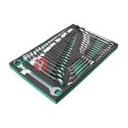  GARWIN PRO 646080 Набор ключей комбинированных 6-32 мм, трещоточных 8-24 мм и разрезных 8-22 мм, 37 пр. в ложементе EVA мни (1)