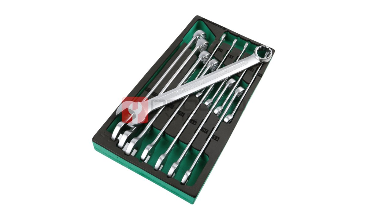  GARWIN PRO 646100 Набор ключей комбинированных удлиненных 13 пр. 10-24 мм в ложементе EVA (1)
