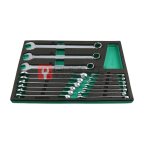  GARWIN PRO 646110 Набор ключей комбинированных удлиненных 16 пр. 10-32 мм в ложементе EVA мни (0)