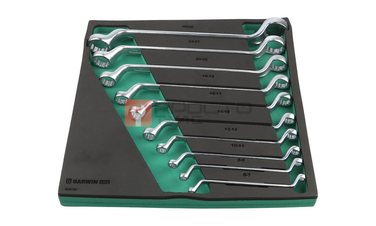  GARWIN PRO 646140 Набор ключей накидных 10 пр. 6-32 мм в ложементе EVA (0)