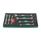  GARWIN PRO 646160 Набор ключей комбинированных трещоточных 7 пр. в ложементе EVA мни (0)