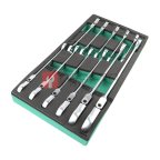  GARWIN PRO 646175 Набор ключей комбинированных трещоточных с шарниром 8-24 мм, 11 пр. в ложементе EVA (2)