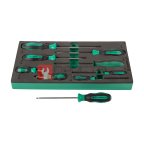  GARWIN PRO 646255 Набор отверток стандартных 8 пр. в ложементе EVA (3)