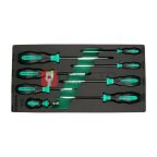  GARWIN PRO 646258 Набор отверток стандартных 8 пр. в ложементе EVA мни (1)
